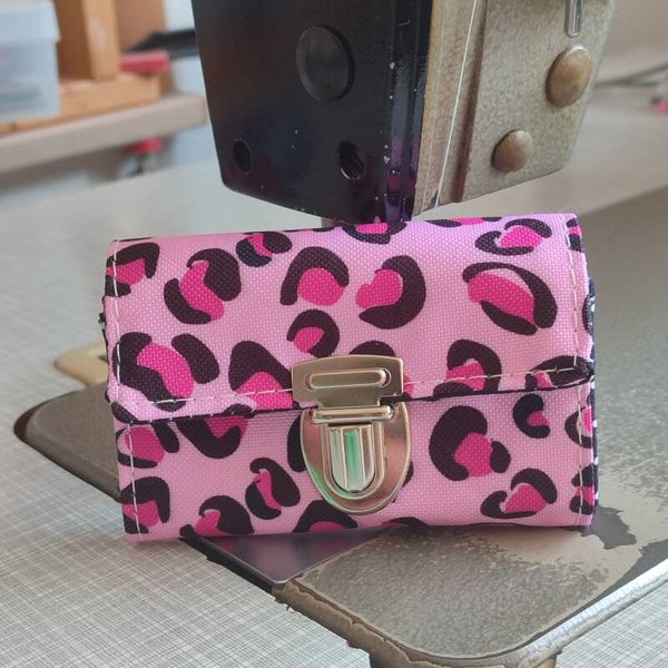 Mini-Geldbörse Leo pink