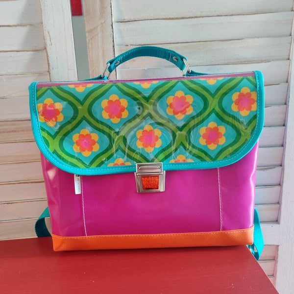 LKW Schoolbag Fliese grün