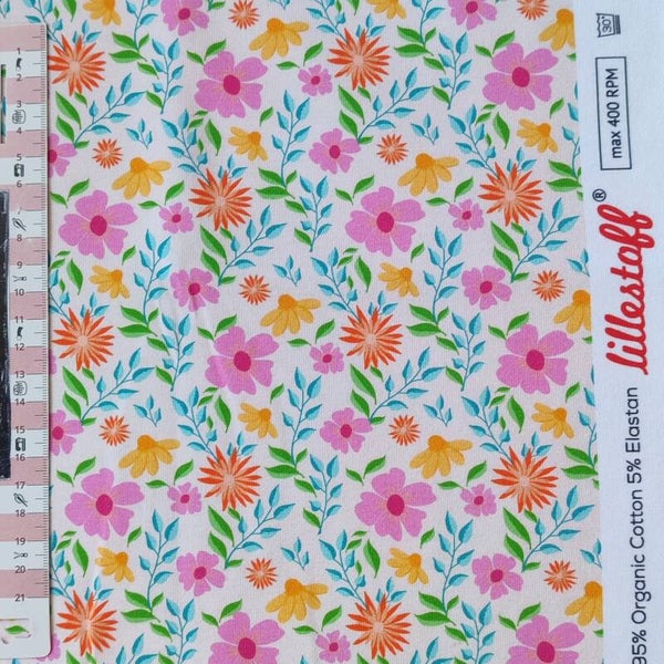 Vorbestellung bis 22.3. Jersey Geblümt weiß 🌸