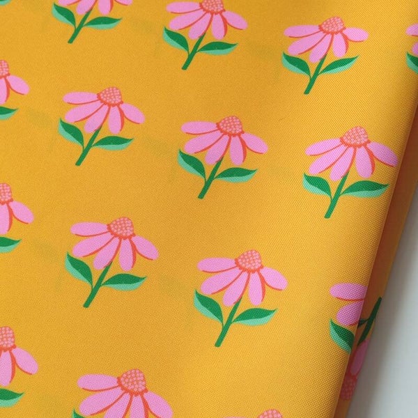 Outdoorstoff Gesolo gelb