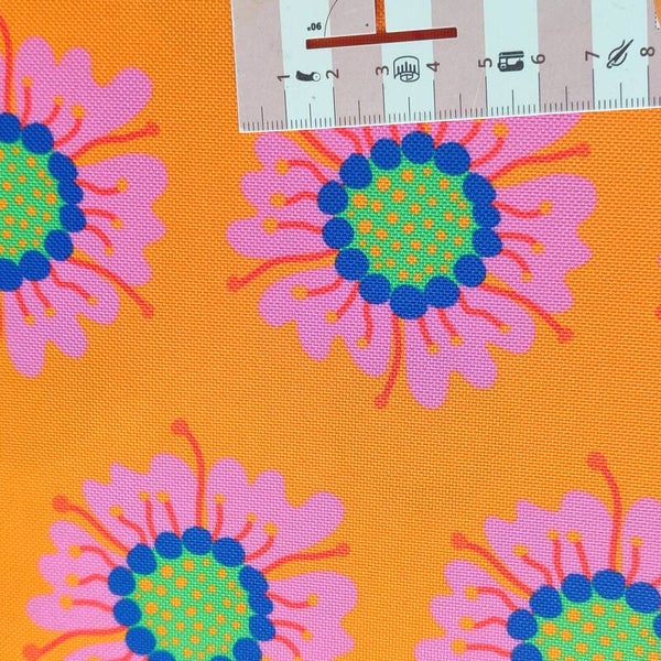 Outdoorstoff Bigflower orange