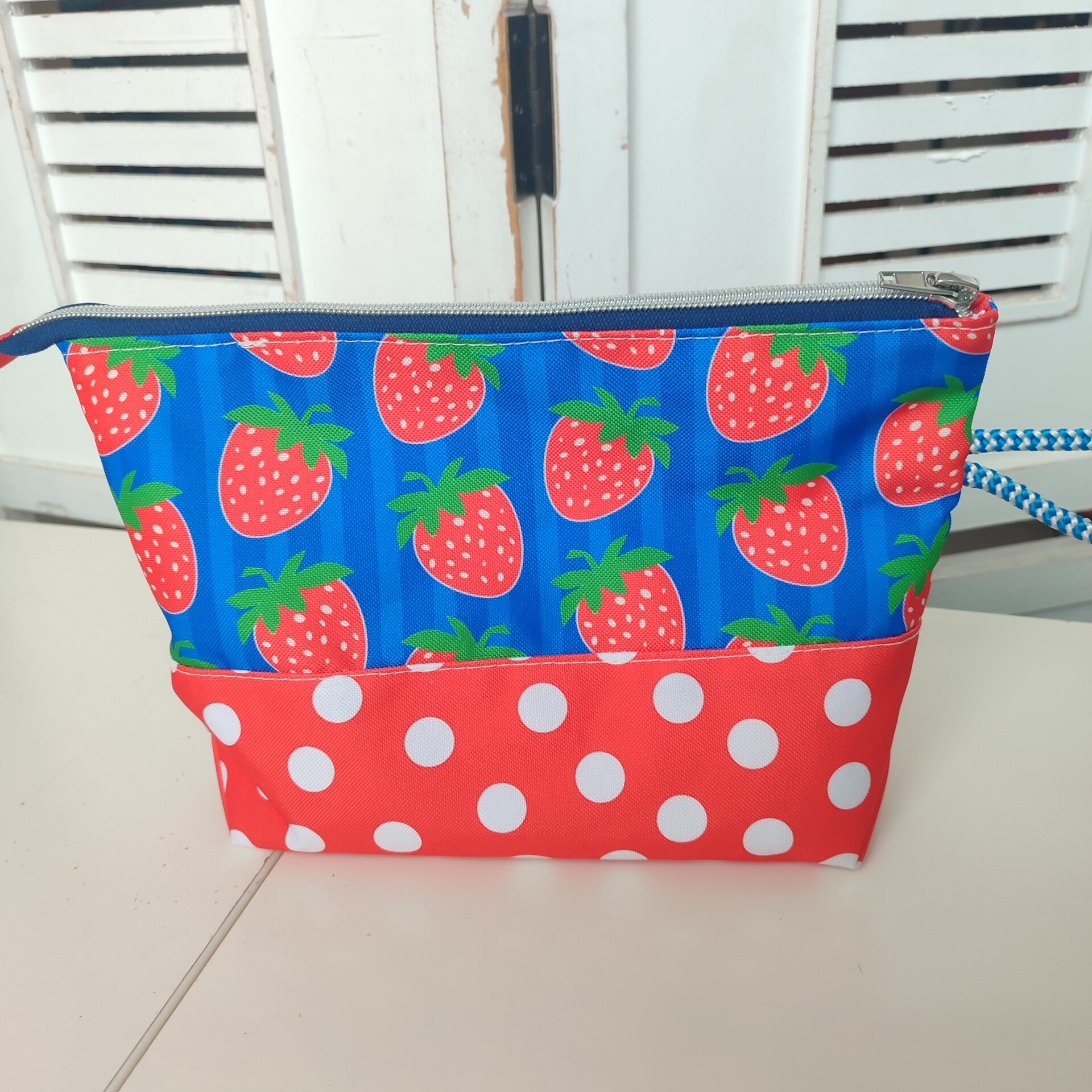 Kosmobag Erdbeere blau