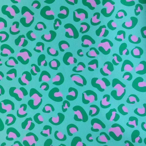 Outdoorstoff Leo mint rosa