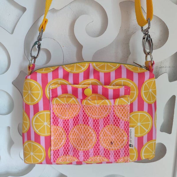 Kleine Handtasche Zitrone
