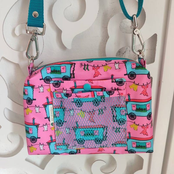 Kleine Handtasche Wohnwagen