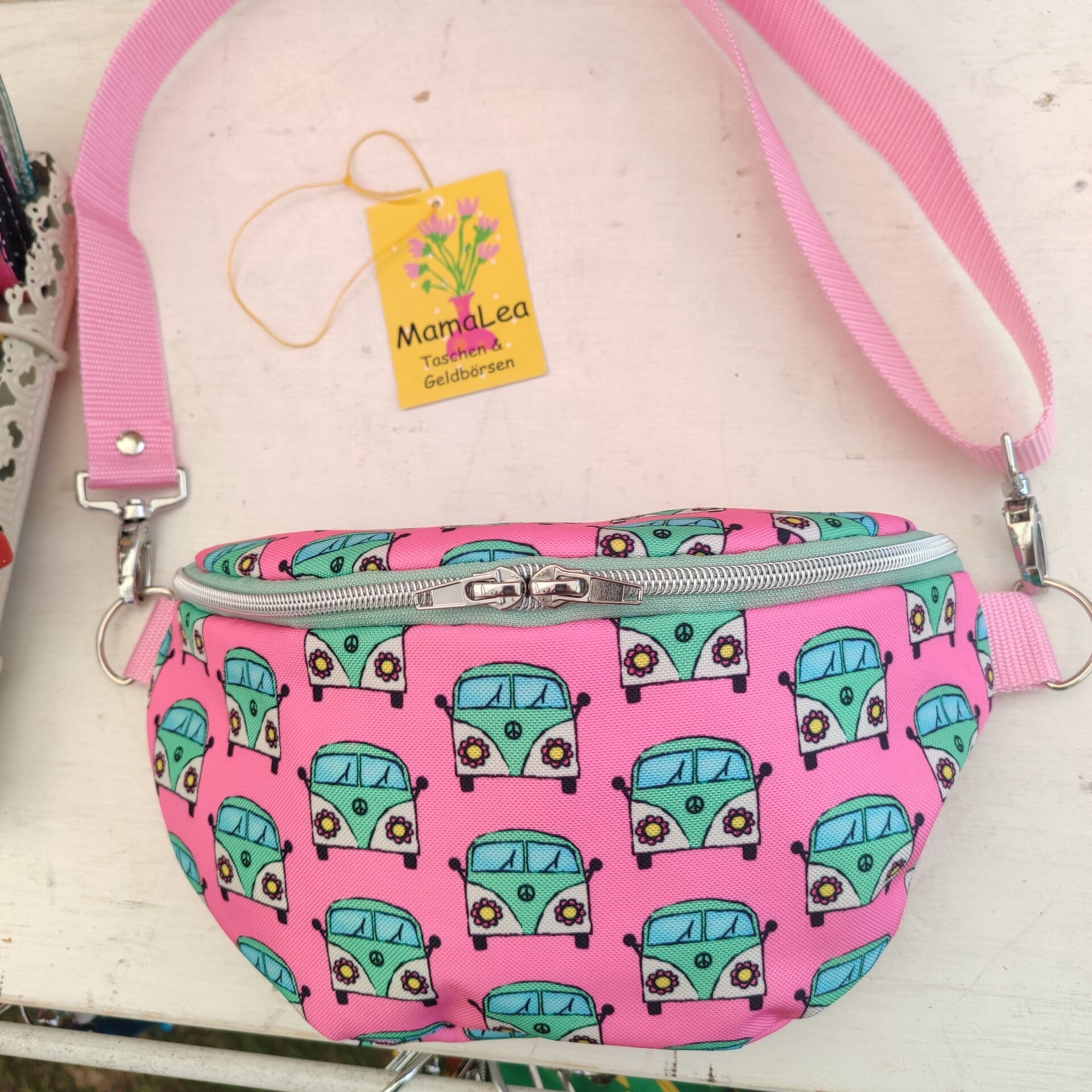 Bauchtasche Bulli rosa