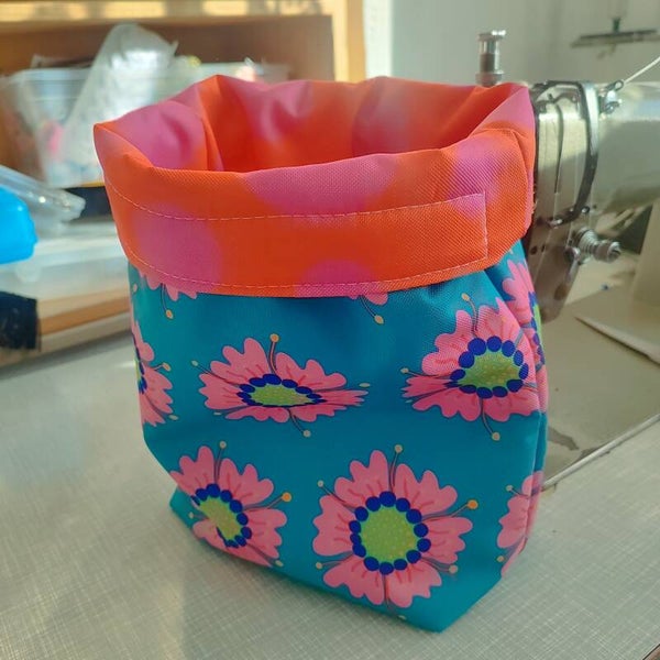 Multifunktionstasche Bigflower Petrol