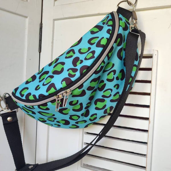 Bauchtasche Leo blau
