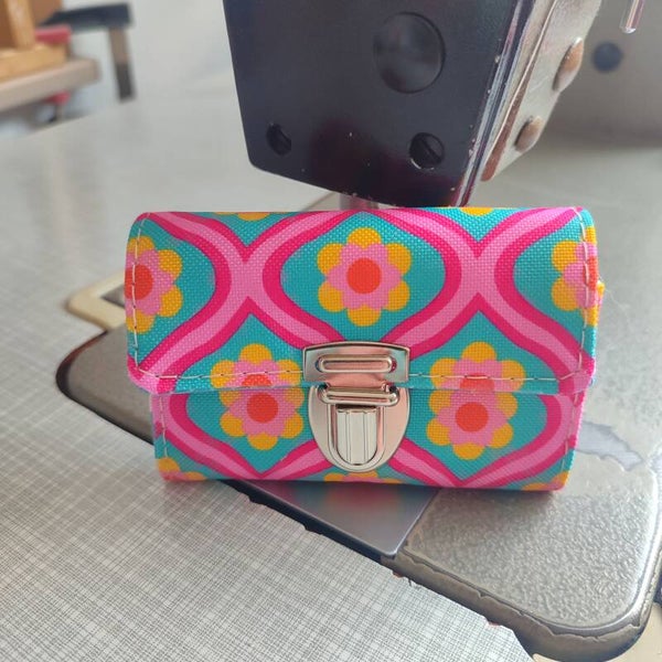 Mini Geldbörse Fliese bunt