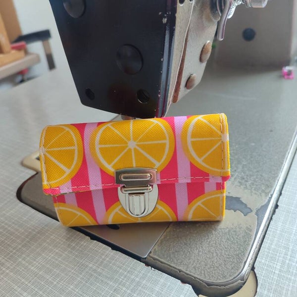 Mini Geldbörse Zitrone
