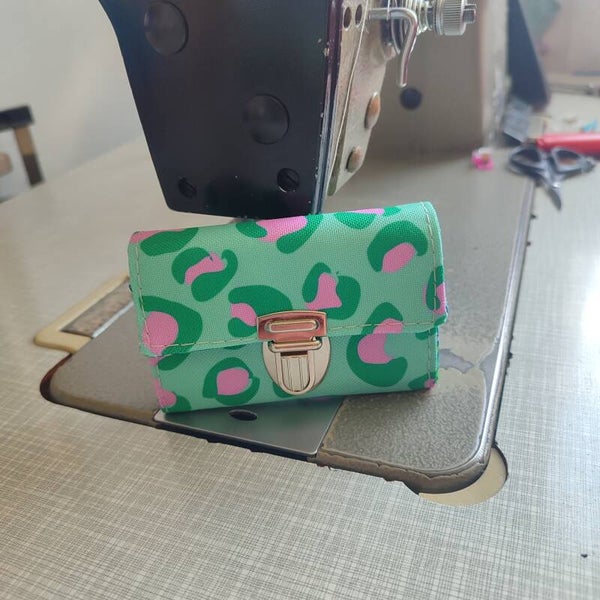 Mini Geldbörse Leo mint