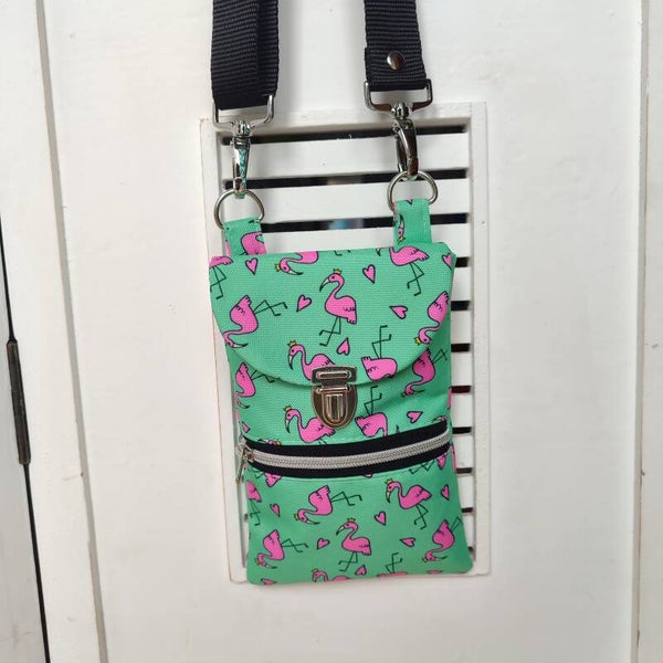 Handytasche Flamingo 🦩 mint
