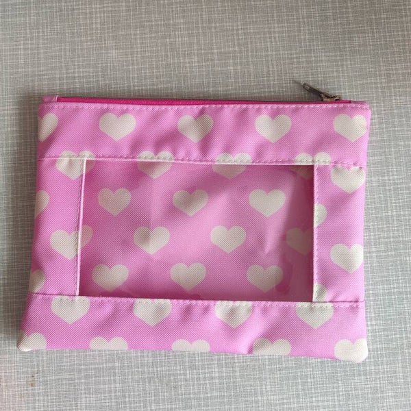 Fenstertasche kleine Herzen