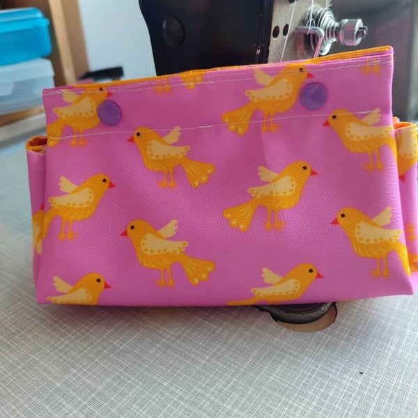 Duo Täschchen Vogel rosa