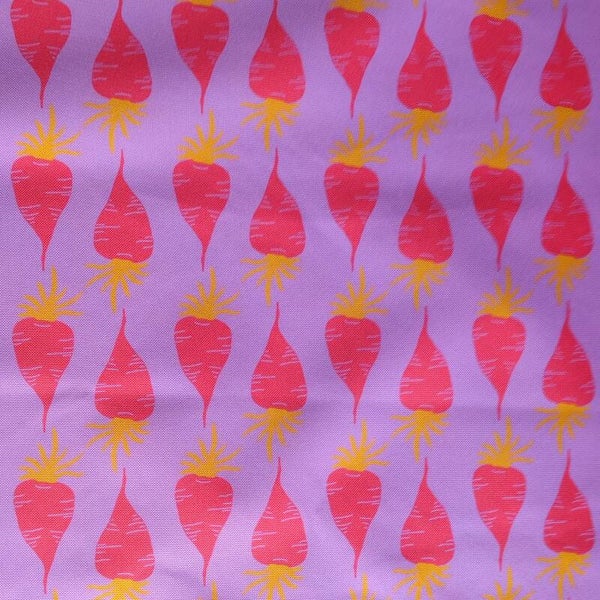 Outdoorstoff Rübe rot gelb(075)100% Polyester 15,80/m