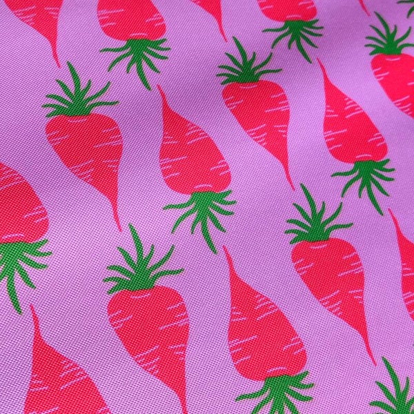 Outdoorstoff Rübe rot (072) 100% Polyester 15,80/m