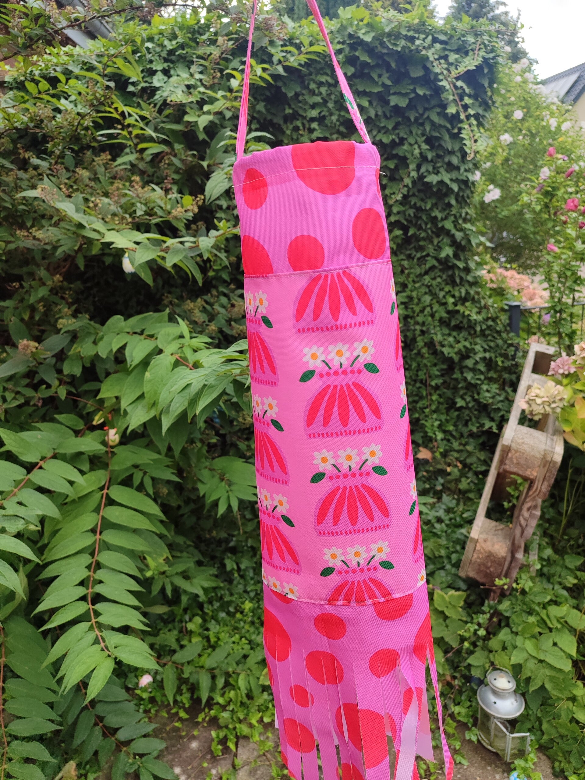 Lampion Vase rosa (L001)