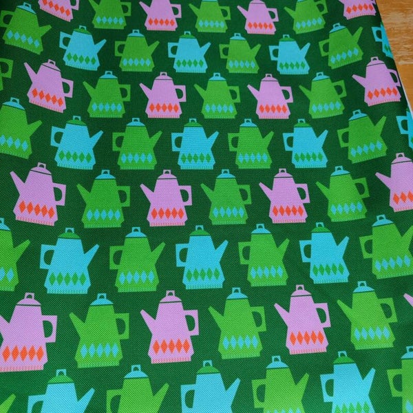 Outdoorstoff Kanne grün klein(029) 100% Polyester 15,80/m