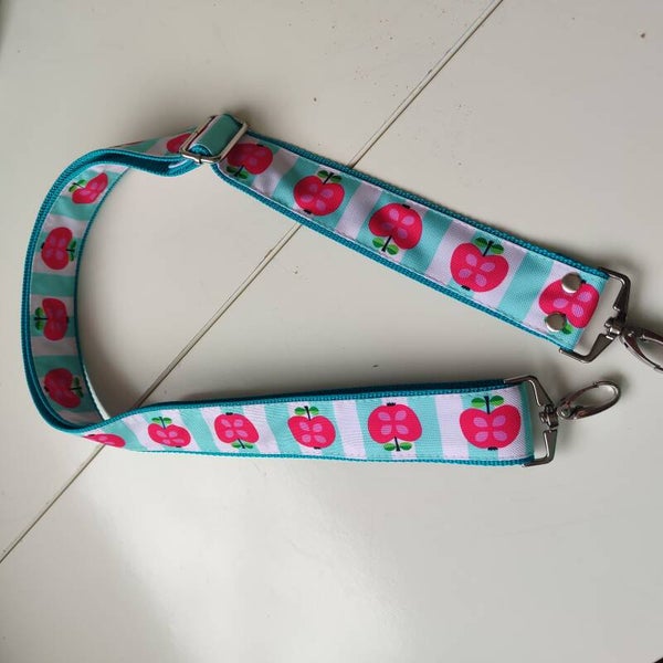 Taschenriemen Apfel rot blau(TR012)