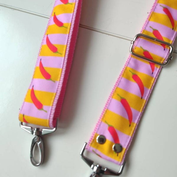 Taschenriemen Chili rosa(TR024)