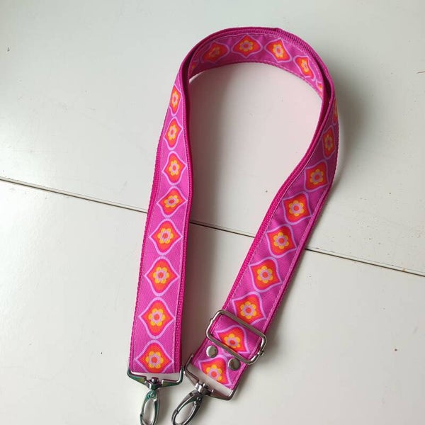 Taschenriemen Fliese pink(TR022)