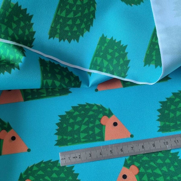 Outdoorstoff Igel blau (100) 100% Polyester 15,80/m
