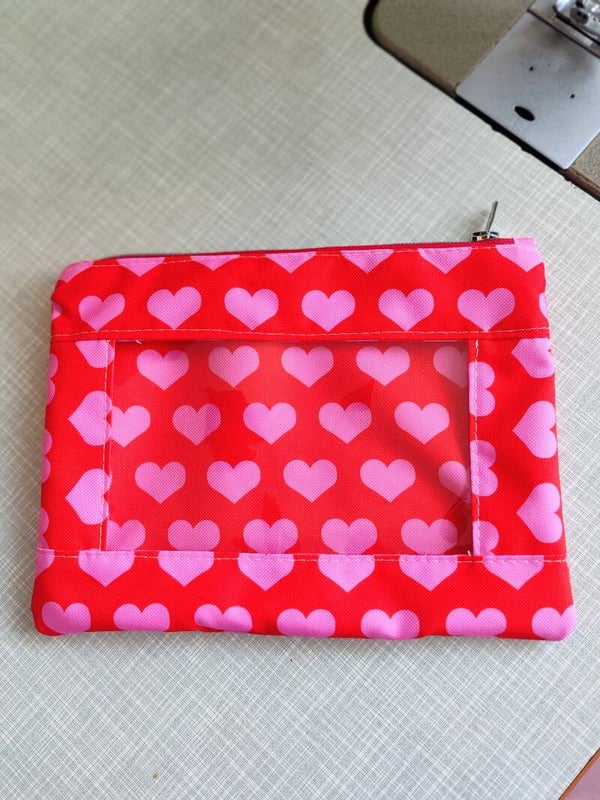 Fenstertasche Herzen (K031)