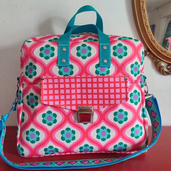 Retrobag big Fliese rosa 🩷 (R08)
