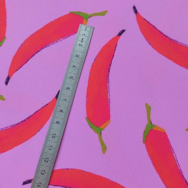 Outdoorstoff Chili rosa 100% Polyester 15,80/m (124)
