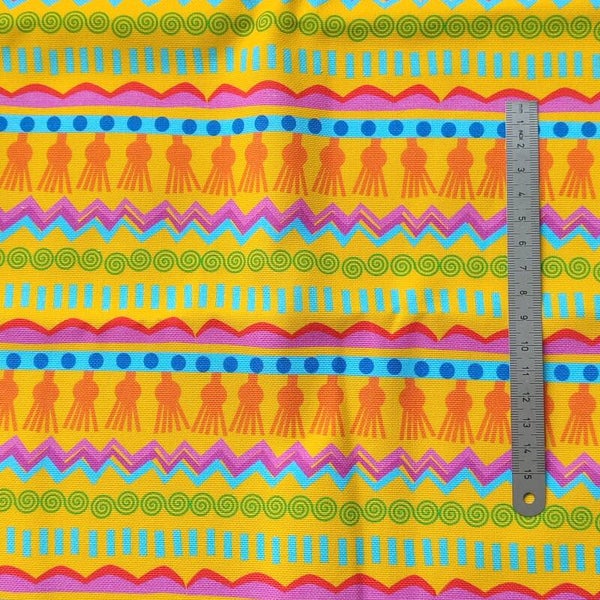 Canvas Decke gelb Reststück (C014)