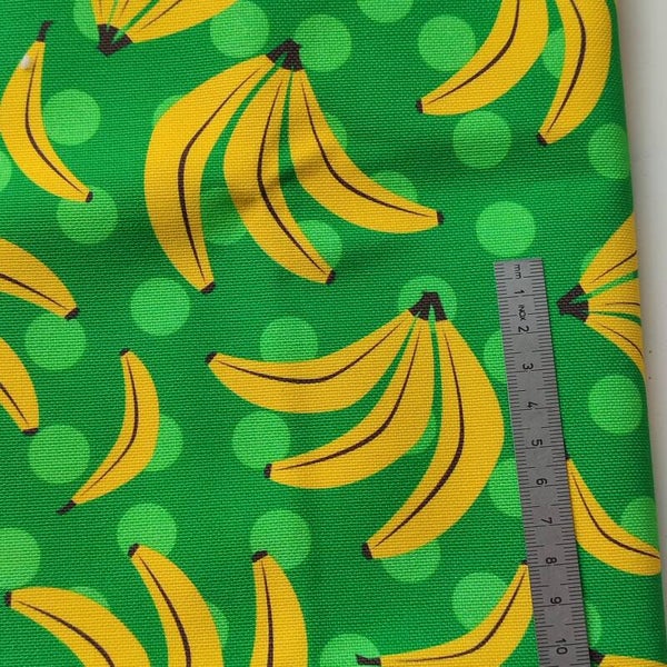 Canvas Banane 🍌 grün Reststück (C012)