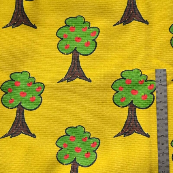 Canvas Baum senfgelb Reststück (C010)