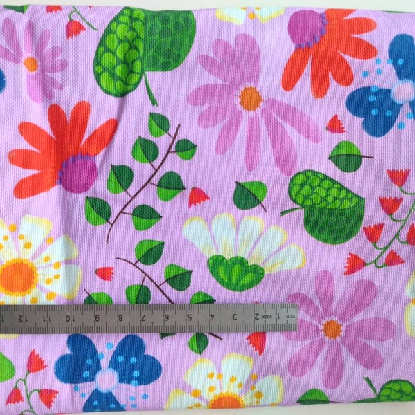 Canvas Vivaflores Rosa Reststück