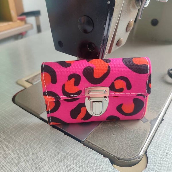 Mini-Geldbörse Leo pink
