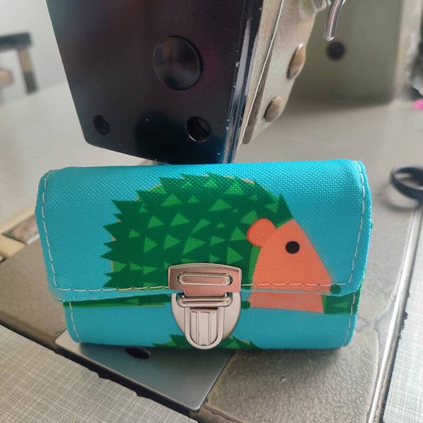 Mini-Geldbörse Igel