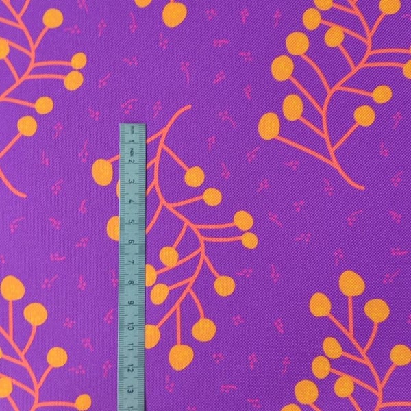Outdoorstoff Herbstbeeren lila (164) 100% Polyester 15,80/m