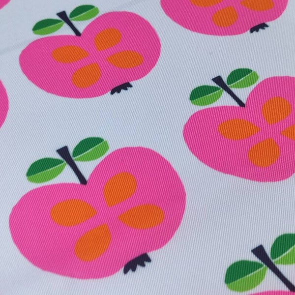 Outdoorstoff Retroapfel rosa weiß(153) 100% Polyester 15,80/m