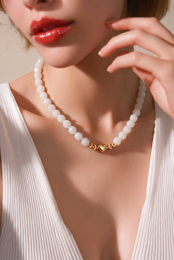 Collier Cœur de Nacre