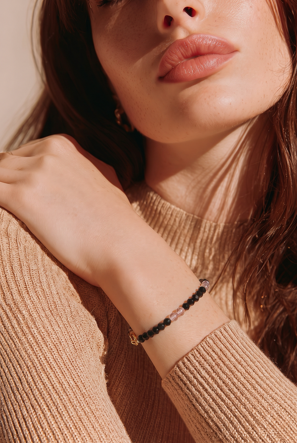Bracelet Rose de Minuit