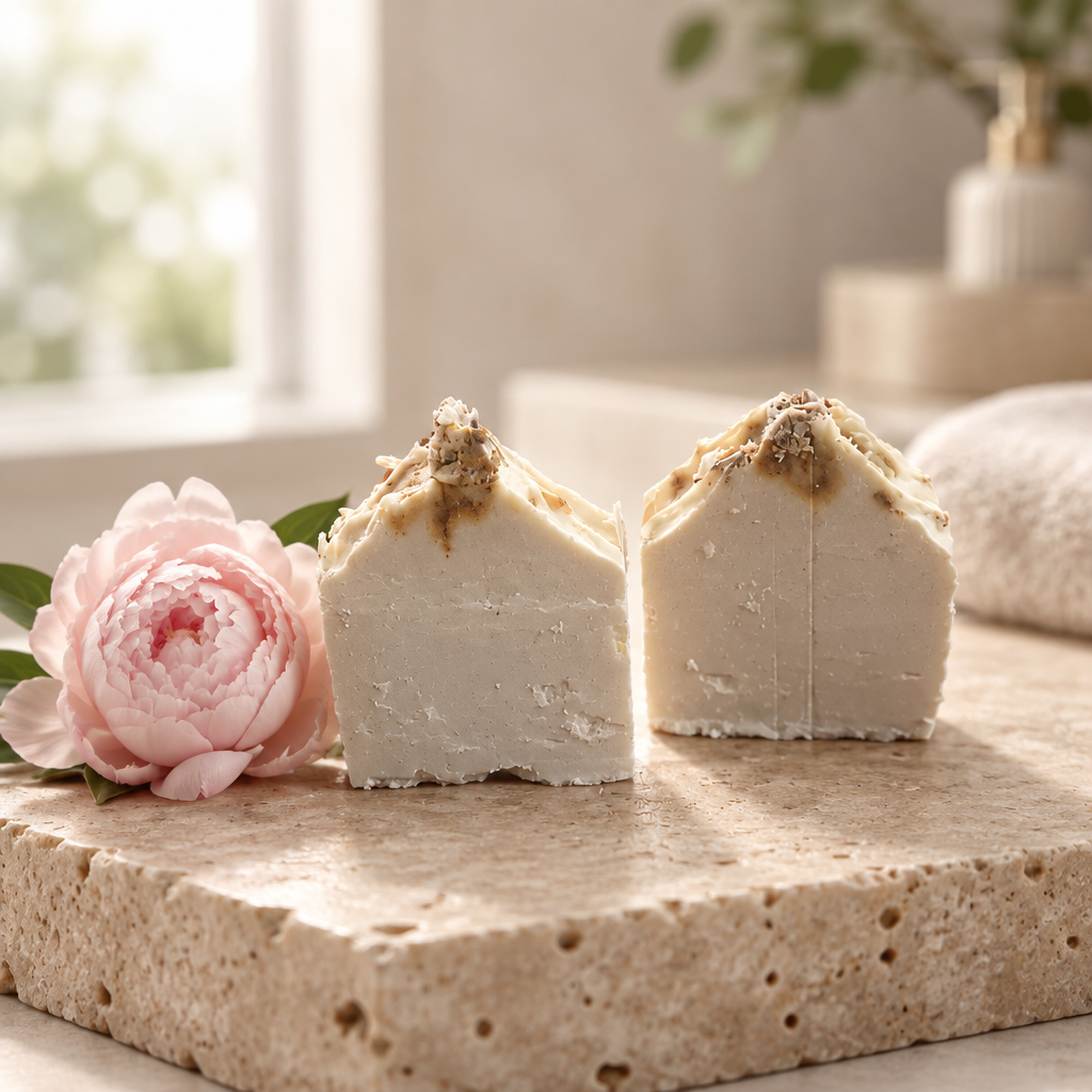 Savon à la pivoine