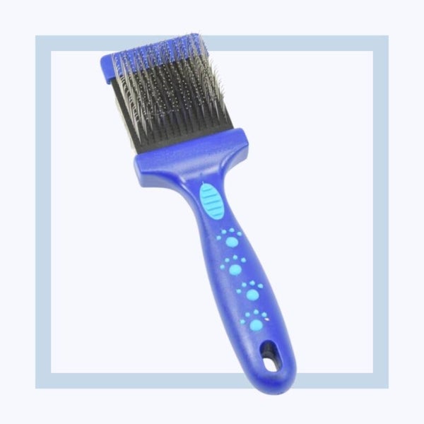 Slickerbrush TRITRA Smal slicker borstel met flexibele kop