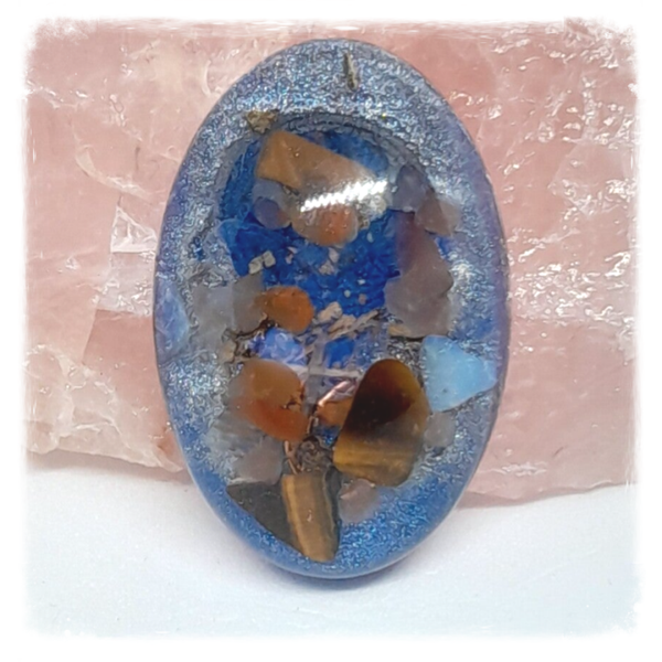 CHANCE ET PROSPERITE Ovale Bleu