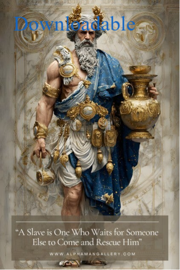 A Slave is One Who Waits for Someone Else to Come and Rescue Him