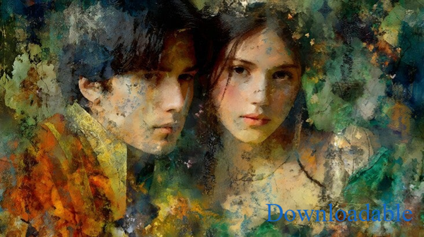Romeo and Juliet The Lovers of Verona Horizontal Downloadable Print