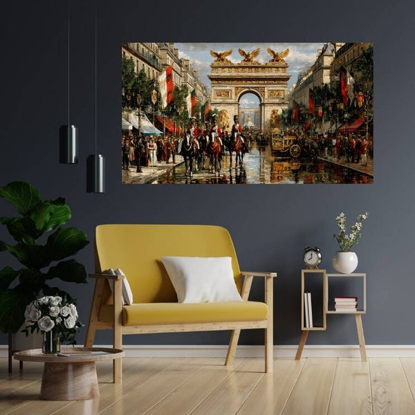 Imperial Triumph Napoleon's Paris in Golden Glory Downloadable Print Poster