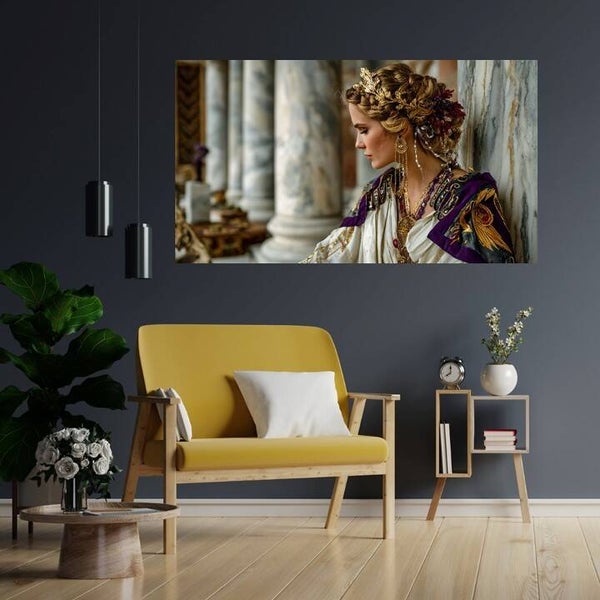 Magnificent Roman Empress Horizontal Downloadable Digital Poster