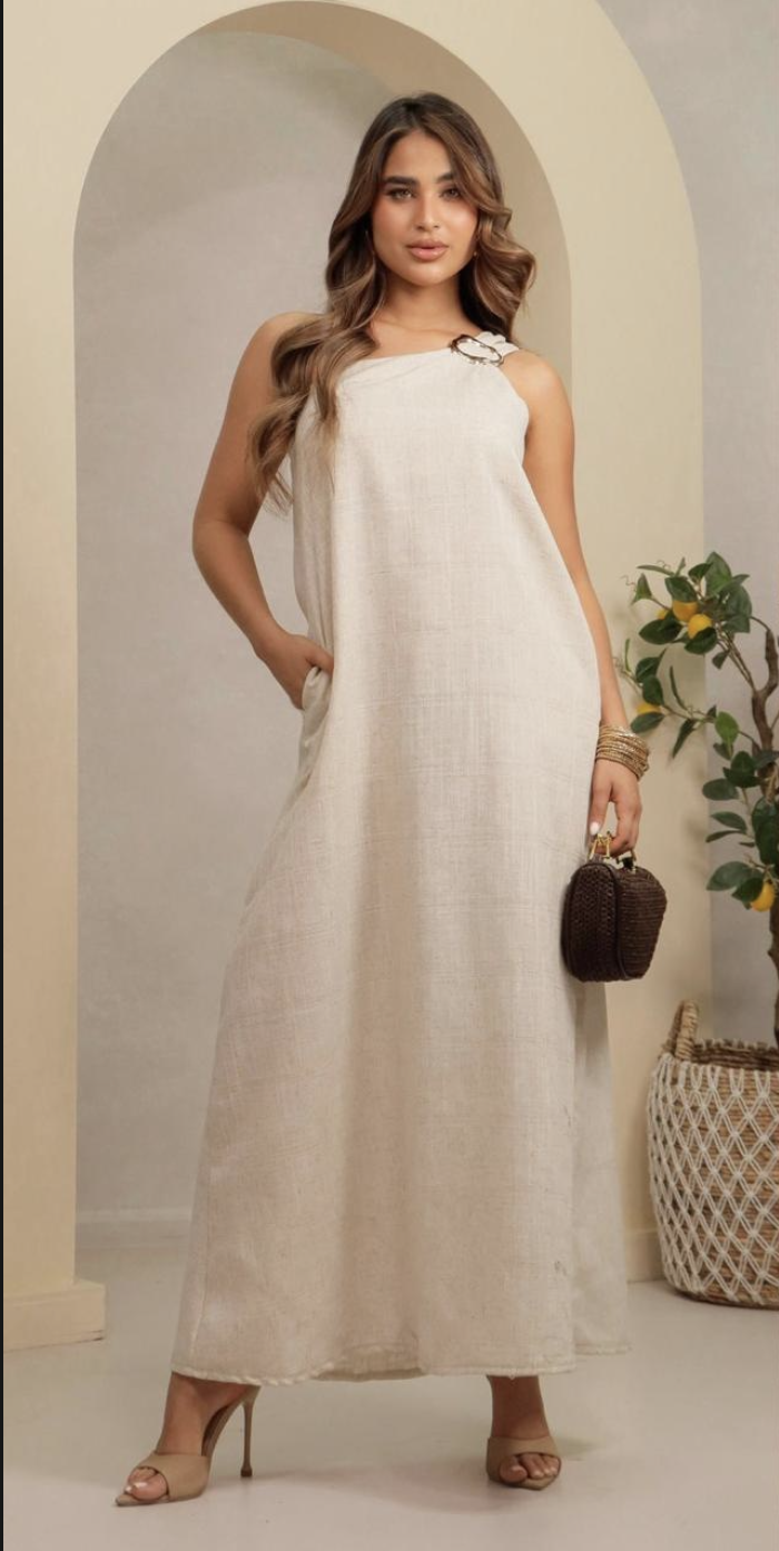Vestido Aura Lino