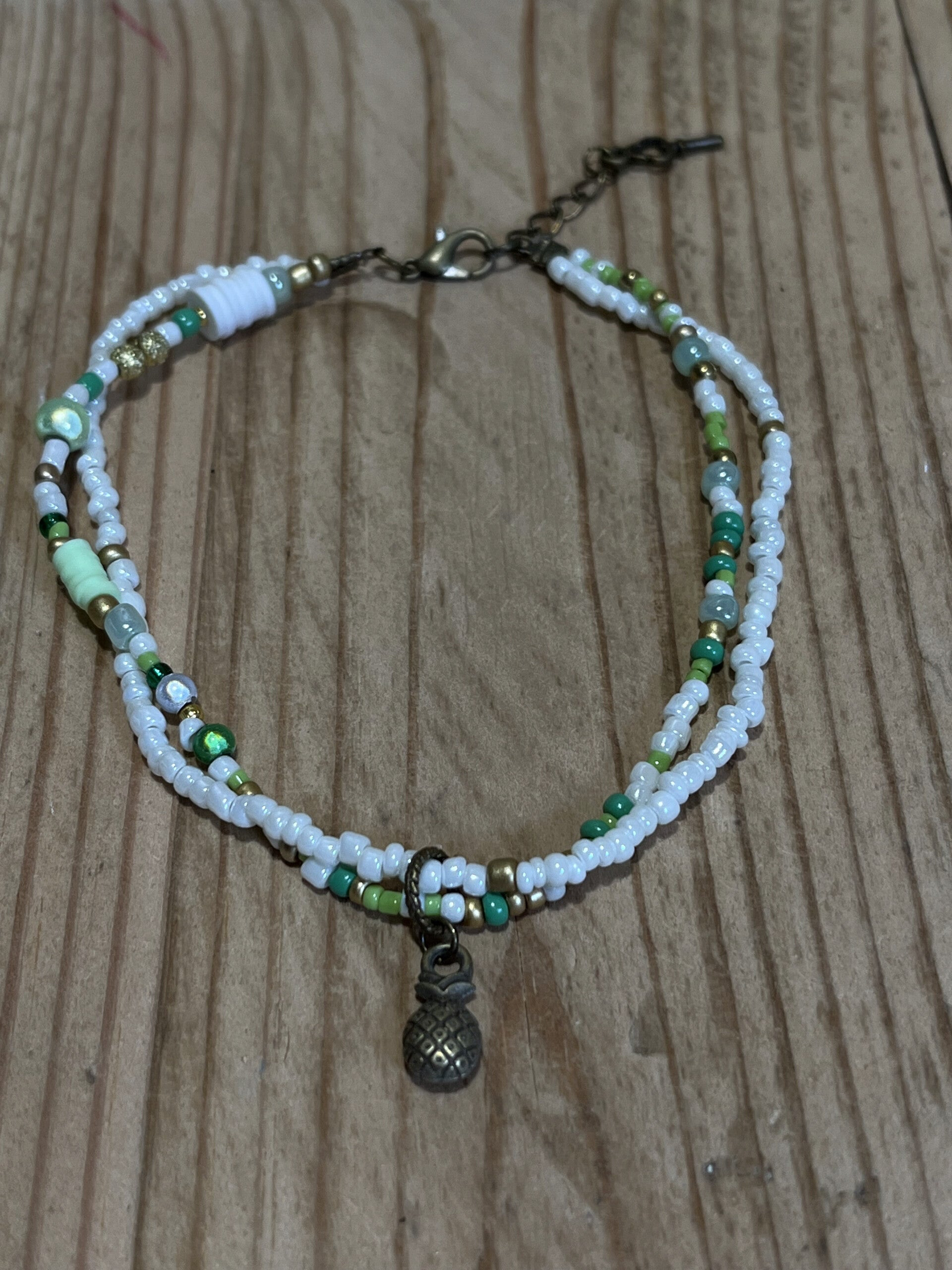 Bracelet de cheville "Ananas"