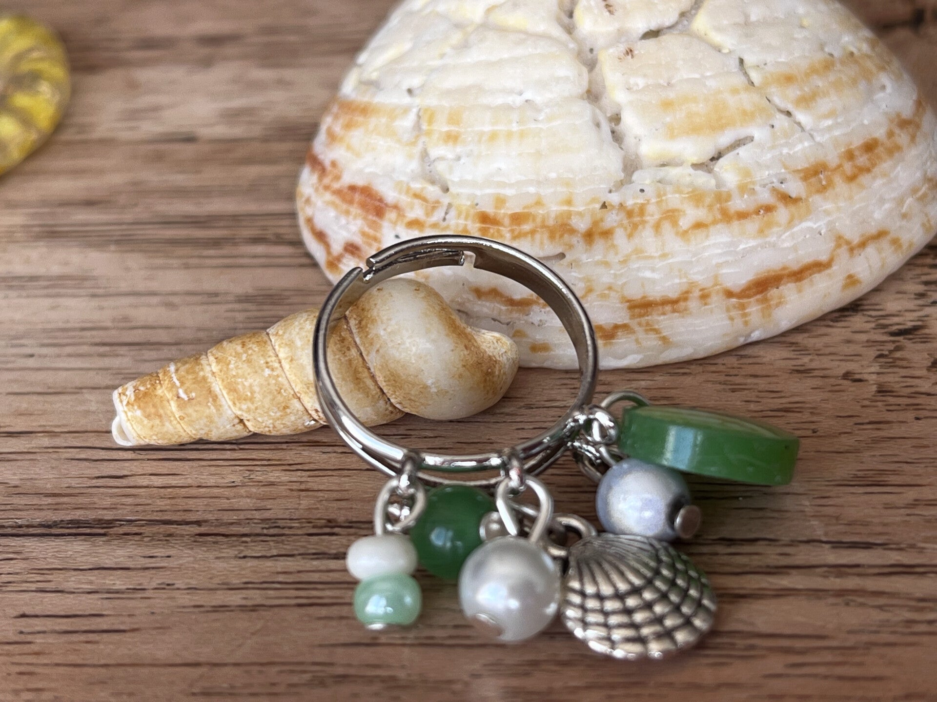 Bague "Pampilles coquillage"