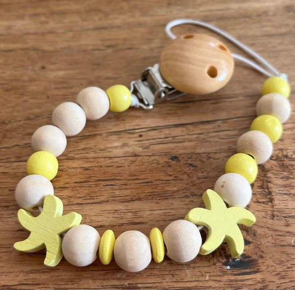 Attache sucette "Etoile de mer"